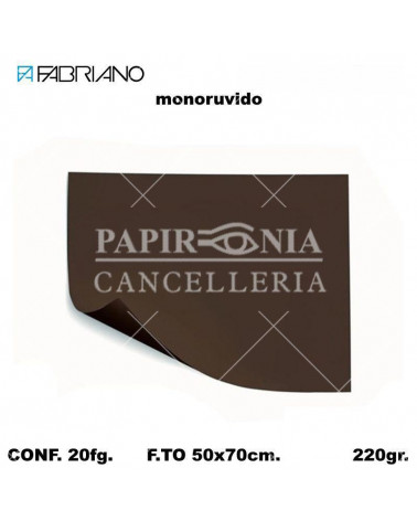 BRISTOL MONORUVIDO 50X70 MARRONE[20FG]