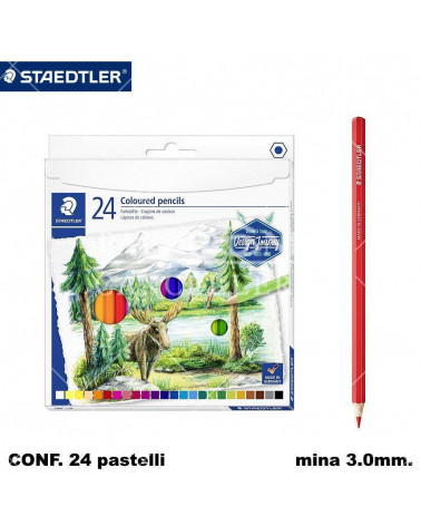 STAEDTLER PASTELLO 24col.5pz.146CC24