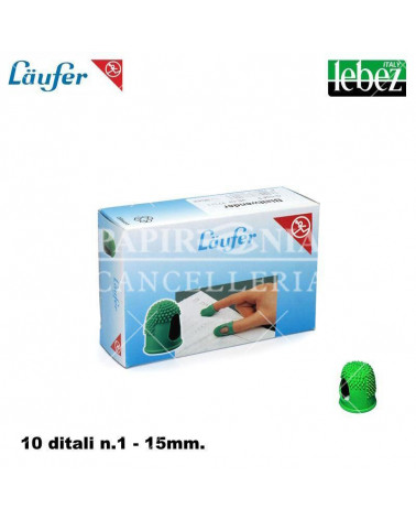 LEBEZ DITALE GOMMA LAUFER N.1 [10PZ]