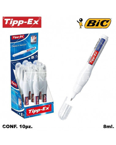 BIC CORRETTORE TIPP-EX SHAKE N SQUEEZE 10PZ. PENNA