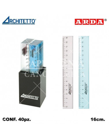ARCHITETTO RIGHELLO 16CM. 43725 [40PZ]