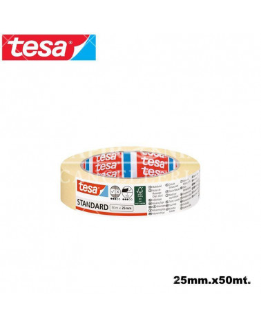 TESA NASTRO ADESIVO CARTA 25X50 CARROZZIERI [12PZ]