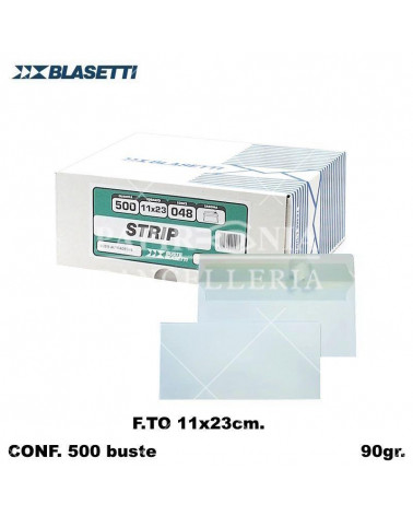 BLASETTI BUSTE 11X23 STRIP  048-LETTERA POSTALI [500PZ]