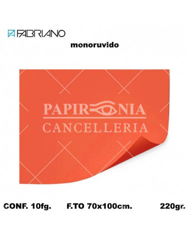 BRISTOL MONORUVIDO 70X100 ARANCIO[10FG]