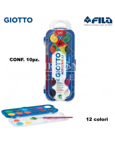 GIOTTO ACQUERELLO 12COL. [10PZ]