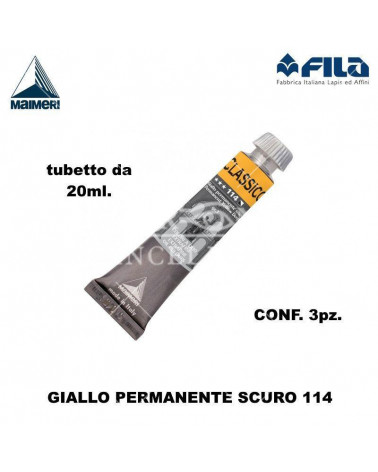 MAIMERI OLIO T.7 20ML.GIALLO SCURO 114 [3PZ]