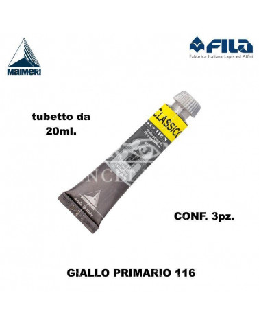 MAIMERI OLIO T.7 20ML. GIALLO PRIMARIO 116 [3PZ]