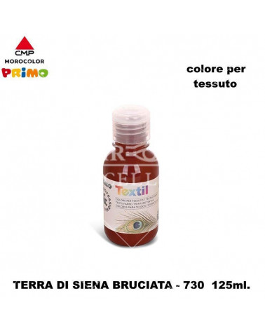 PRIMO COLORE PER TESSUTO 125ML SIENA BRUCIATA 730