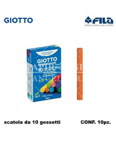 GIOTTO GESSO COLORATO 10CF. [10PZ]