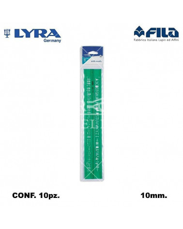 LYRA NORMOGRAFO 10MM  FILA [10PZ]
