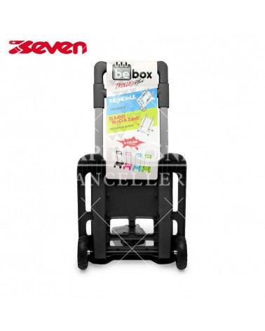 CARRELLO PORTAZAINO BE BOX TROLLEY PLUS NERO
