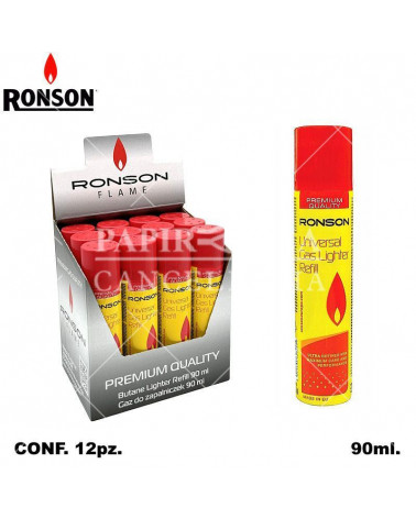 GAS RONSON UNIVERSALE 90ML. [12PZ]