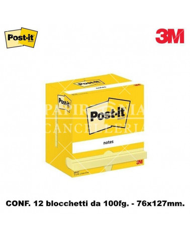 POST-IT 655 3M 76X127 [12PZ]