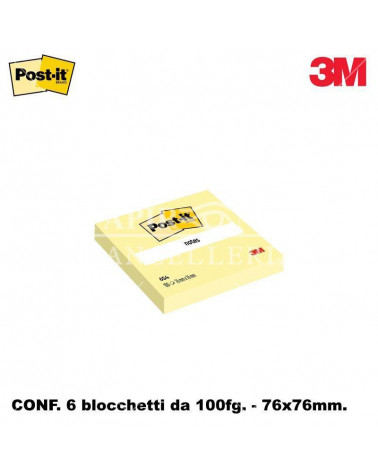POST-IT 654 3M 76X76 [6PZ]