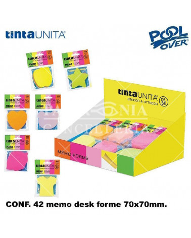 TINTA UNITA DISPLAY MEMO DESK FORME 70X70 100FG.51179 [42PZ]
