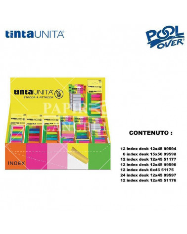 TINTA UNITA DISPLAY INDEX DESK 51180 [90PZ]