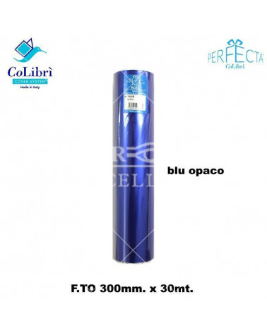 COLIBRI ROTOLO PERFECTA 300X30 BLU OPACO