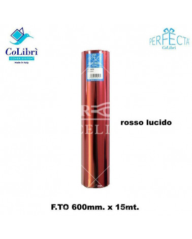 COLIBRI ROTOLO PERFECTA DUO 600X15 ROSSO LUCIDO