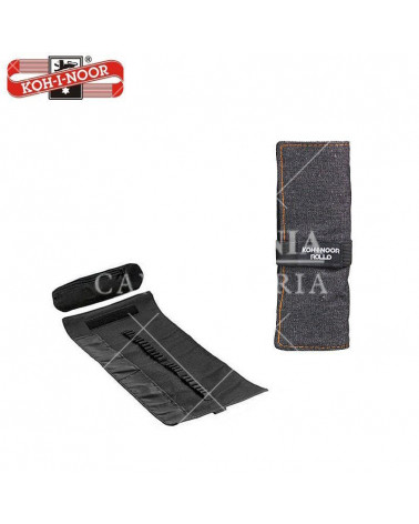 KIN ASTUCCIO ARROTOLABILE JEANS NERO