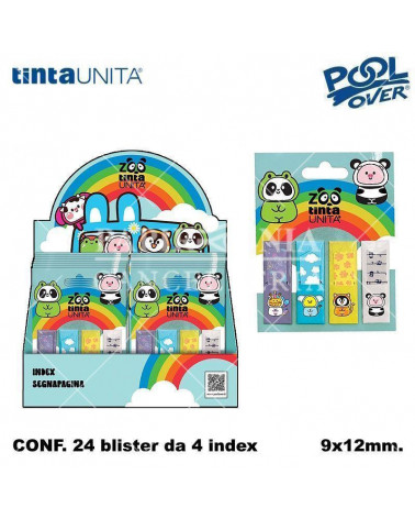TINTA UNITA ZOO ESP 24 INDEX SEGNAPAGINA