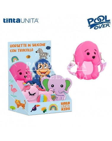 TINTA UNITA KIDS BORSETTA SILICONE CON TRACOLLA