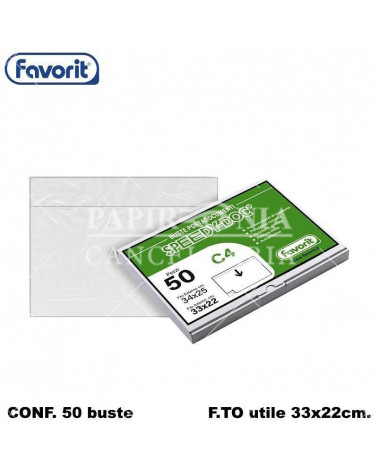 FAVORIT BUSTA PER SPEDIZIONE SPEEDY-DOC 33x22 [50PZ]