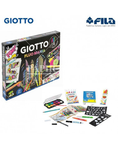 GIOTTO ART LAB FLUO MANIA 582500
