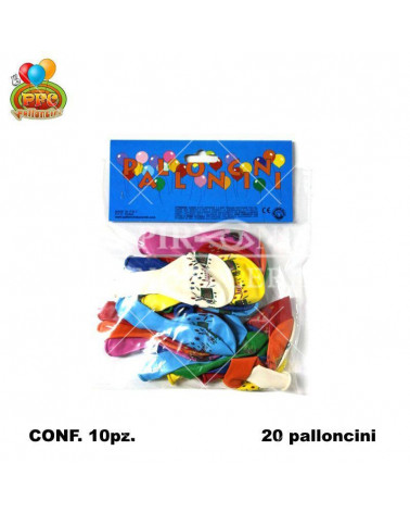PALLONCINI 20PZ.AUGURI [10CF]