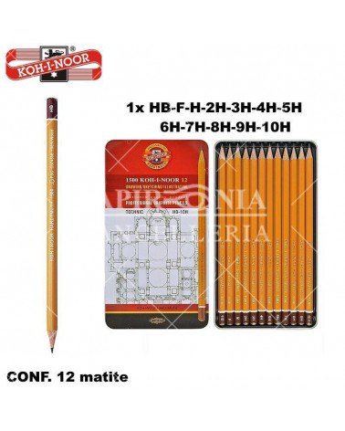 KIN MATITA TECHNIC 12PZ. H1502-I