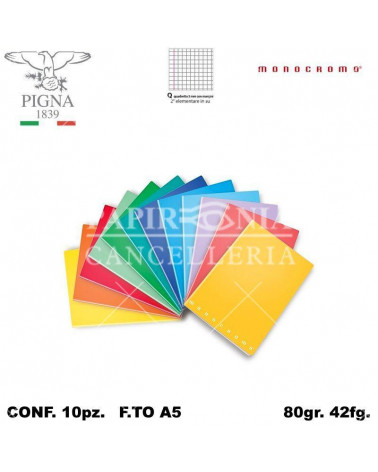 MONOCROMO QUADERNO 42FG. Q [10PZ]