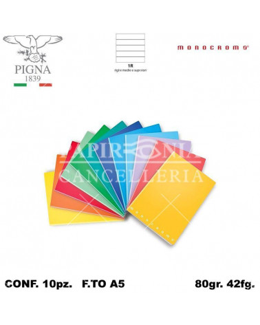 MONOCROMO QUADERNO 42FG. 1R [10PZ]