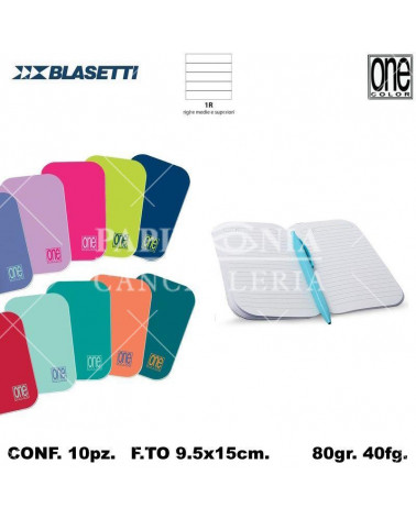 BLASETTI 10 MINI QUAD.ONE COLOR SAGOMINI