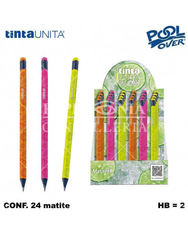 TINTA UNITA GLOW ESP 24 MATITA CON GOMMA