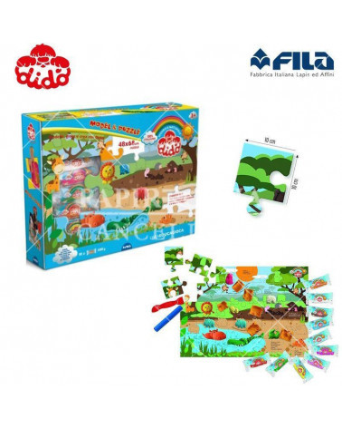 DIDO' LINEA EDUCAGIOCA MODEL&PUZZLE FILA 345400