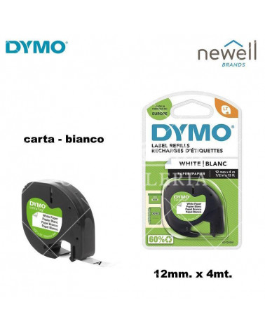 DYMO NASTRO LETRATAG 2000 CARTA 91200