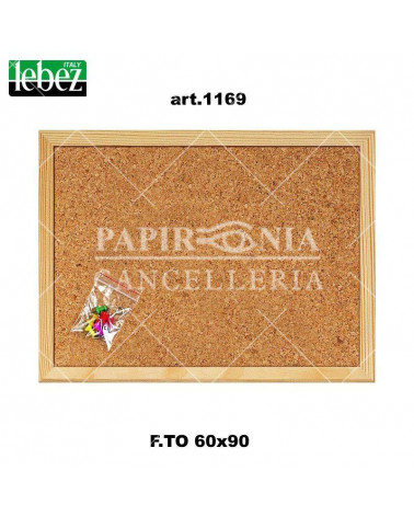 LEBEZ LAVAGNA SUGHERO 60X90 BORDO LEGNO