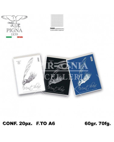 MONT BLANC NOTES A6 70FGBLOCCO-5MM-10X15 [20PZ]