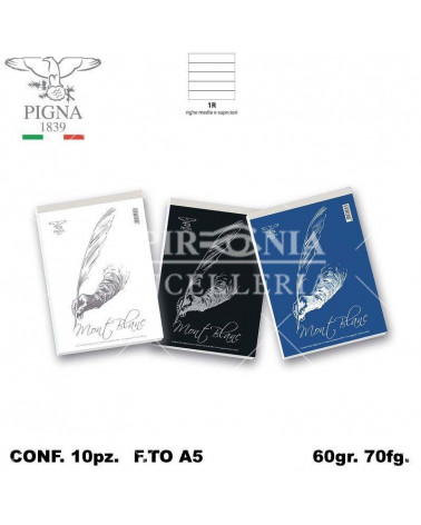 MONT BLANC NOTES A5 70FGBLOCCO-1R-15X21 [10PZ]