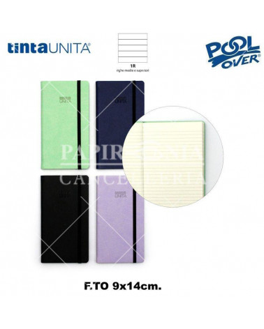 TINTA UNITA TACCUINO C/ELASTICO 1R