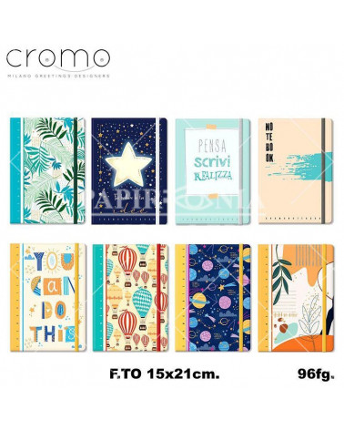 CROMO TACCUINO 15X21