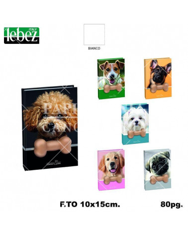 LEBEZ TACCUINO DOG SQUISHY 10x15cm.81951