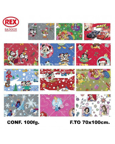 REX CARTA REGALO WALT DISNEY 100FG.NATALE