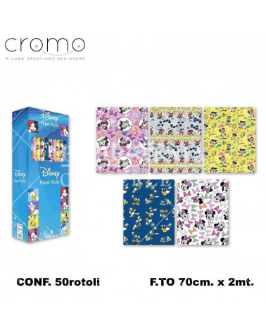 CROMO CARTA REGALO ROTOLI DISNEY CLASSICO 50fg.DY.6682