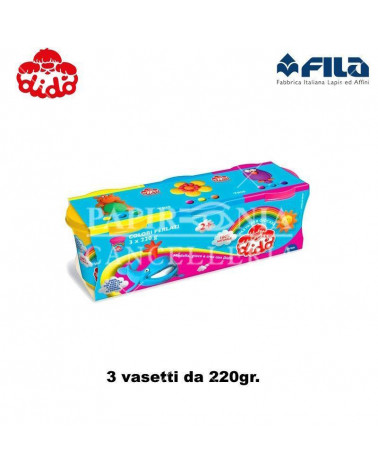 DIDO' BARATTOLO TRIS FILA 390463-GIALLO/AZZURRO/MAGENTA PERLATI
