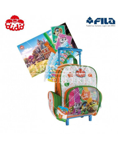 DIDO' ZAINO TROLLEY 44 GATTI FILA 330600
