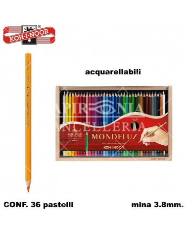 KIN PASTELLO ACQUERELLO 36col.