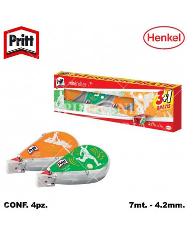PRITT CORRETTORE MINI ROLLER 4x7MT.2624528