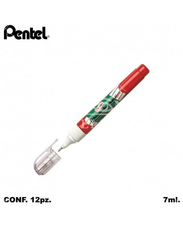 PENTEL CORRETTORE IL BIANCHETTO MICRO ZL63 12pz.PENNA