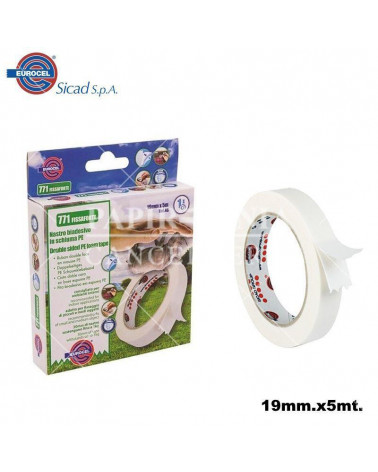 EUROCEL NASTRO BIADESIVO 19X5 FORTE 771