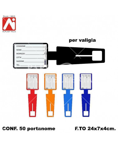 ALPLAST PORTANOME VALIGIA 1073 [50PZ]